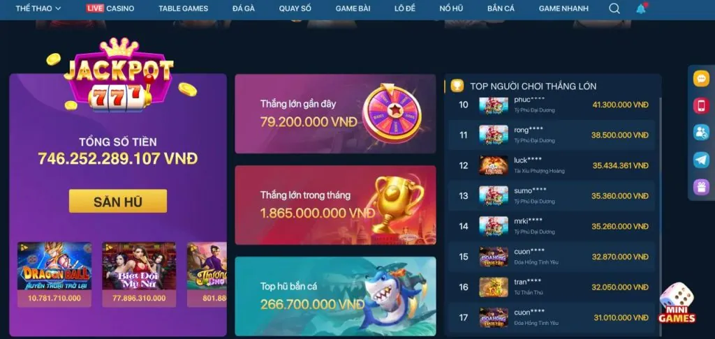 Đa dạng trò chơi 0123win code